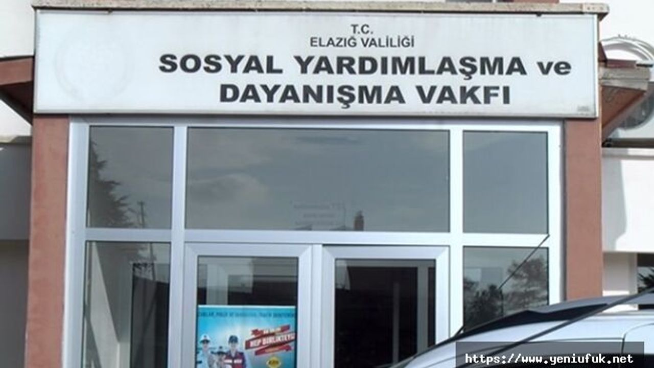 Sosyal Yardımlaşma Ve Dayanışma Vakfı Seçime Gidiyor