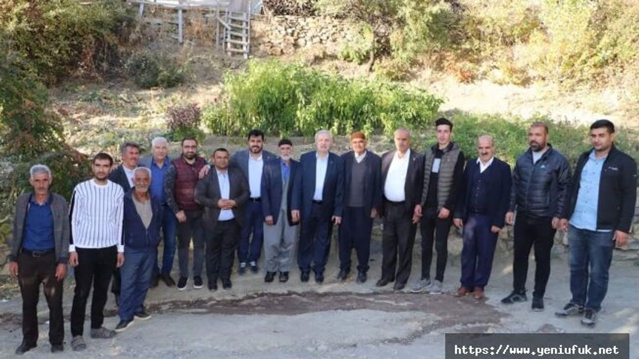 DEMİRBAĞ, ARICAK İLÇESİ VE ERİMLİ BELDESİ ESNAF VE VATANDAŞLARLA BİR ARAYA GELDİ