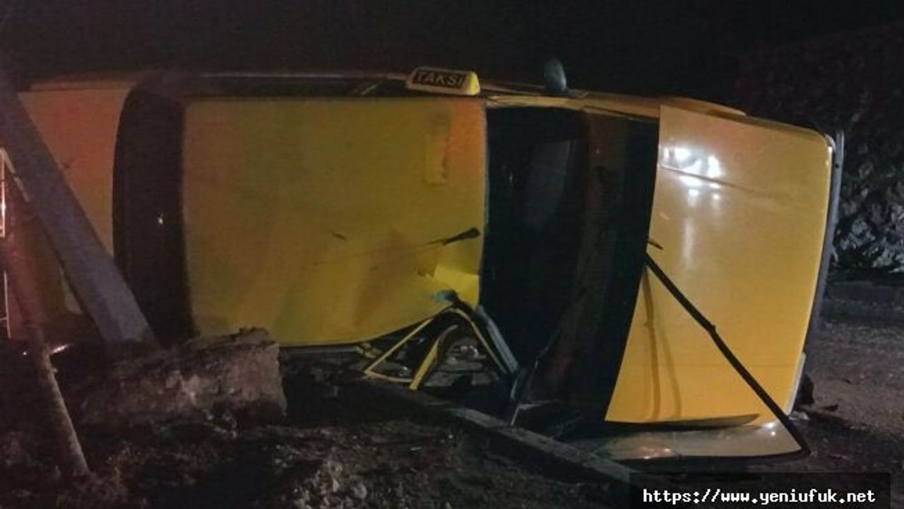 Elazığ Çatalçeşme Mahallesi'nde Kaza 3 Yaralı