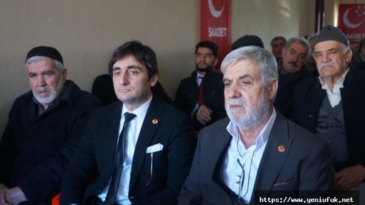 Saadet Partisi Kovancılar’da 8. Olağan Kongresini Yaptı