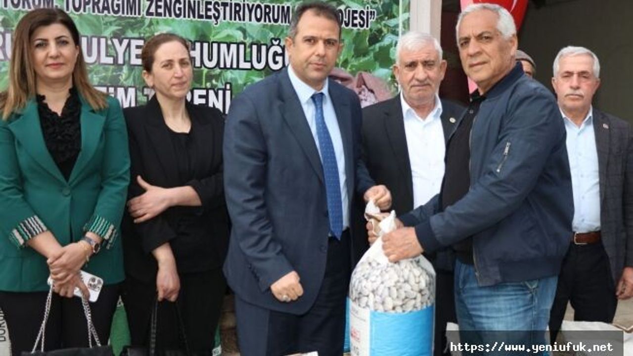 Çiftçilere %75 Hibeli Fasulye Tohumu Dağıtıldı