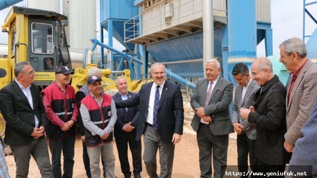 İl Özel İdaresi, Asfaltlama Sezonu Açılışı Yapıldı