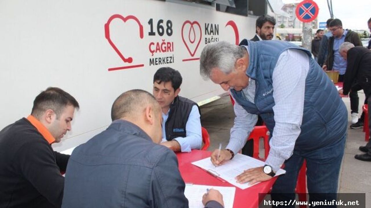 Misaş Marketler Zinciri'nden Kızılay'a kan bağışı