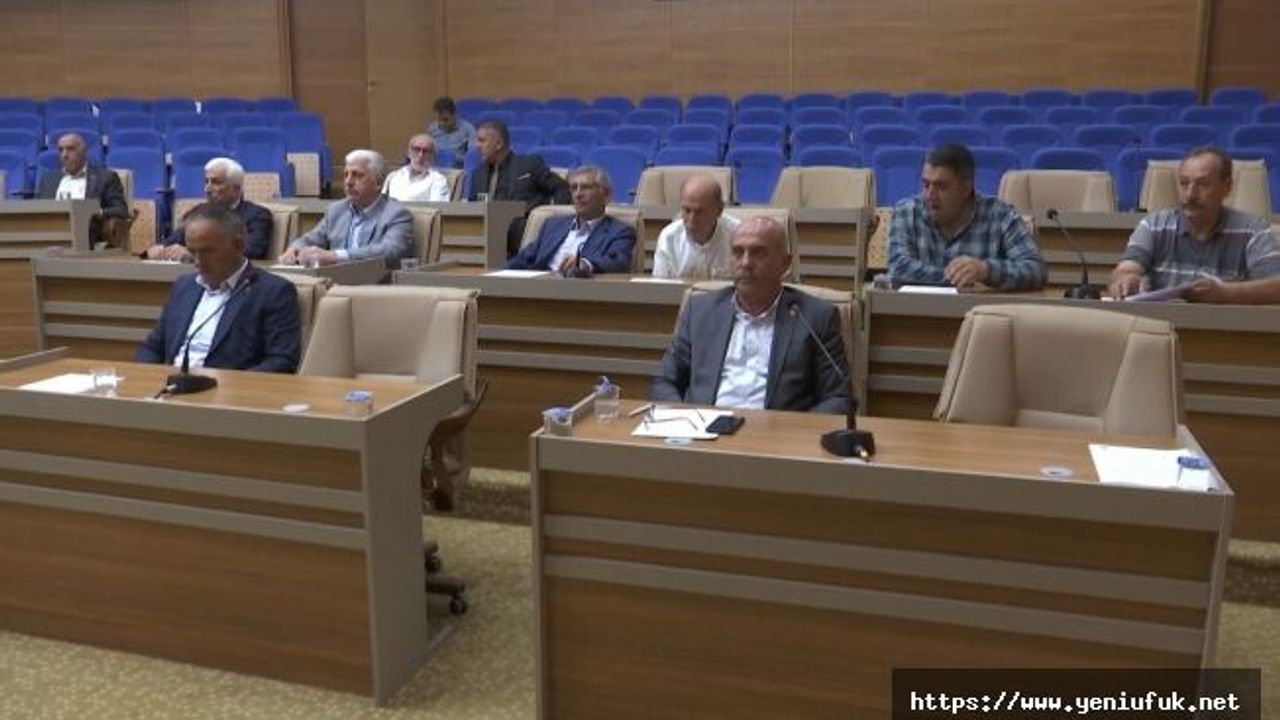 İl Genel Meclisi Temmuz Ayı Oturumları Devam Ediyor