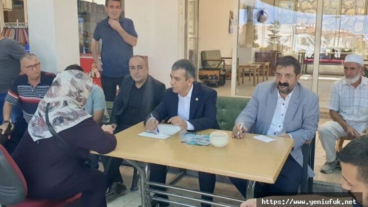 Milletvekili Keleş, Çatalçeşme Mahalle Sakinleriyle Buluştu