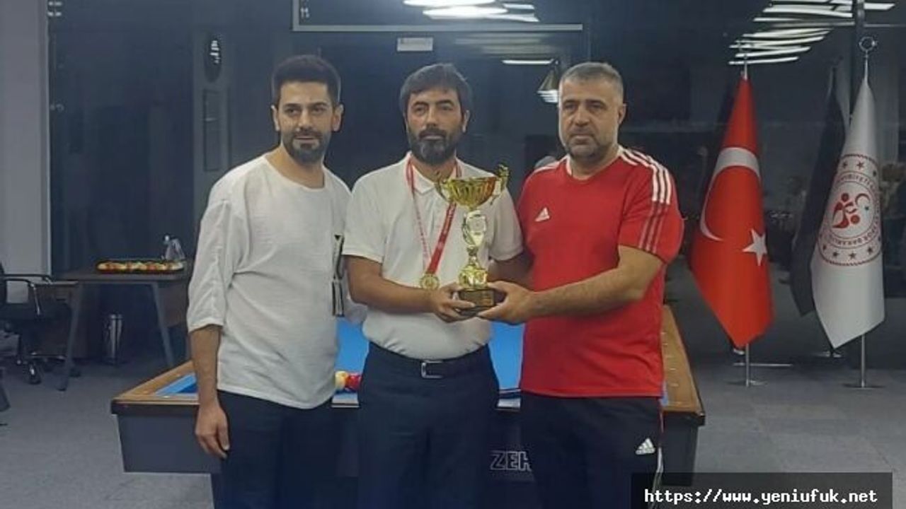 Elazığ’da 2. Etap 3 Bant Bilardo İl Şampiyonası Gerçekleştirildi