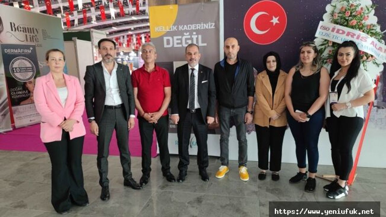 ETSO Heyeti Güzellik ve Kişisel Bakım Fuarına Katıldı