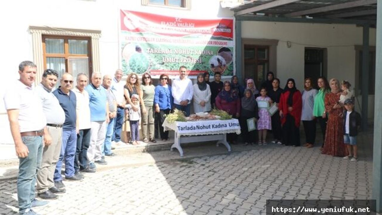 İçme Köyü’nde Girişimci Kadınlar Belgelerini Aldı