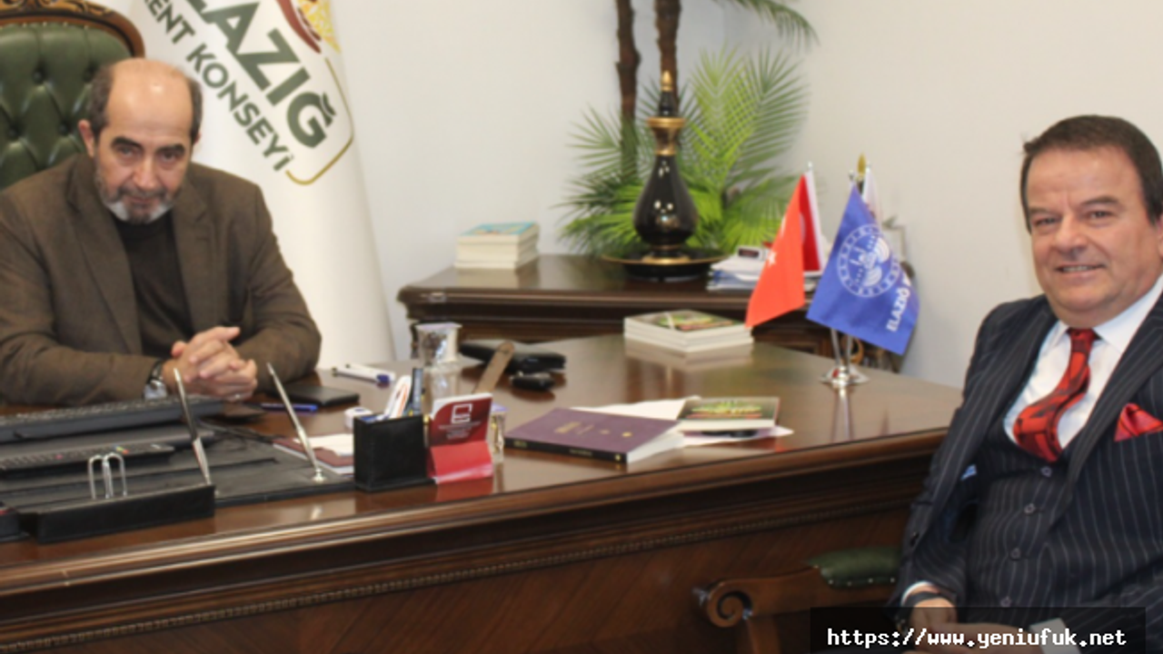 Elazığ Kent Konseyi'nde Duygusal Buluşma Dr. Ömer Demirbağ’dan Elazığ’a Gazel