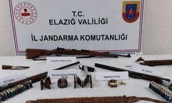 Elazığ Jandarmadan Cephanelik Operasyonu!