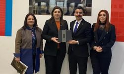 Bürokratlar ve Diplomatlar Birliği Azerbaycan Kültür Merkezi Yöneticisi Dr. Şehlâ Aslan’ı Ziyaret Etti