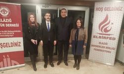 Bürokratlar ve Diplomatlar Birliği Heyeti Elazığ Dernkleri Birliği Federasyonu İftar Programına Katıldı.