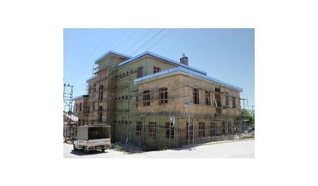 Ağın Yeni Hükümet Konağı’nda Çalışmalarda Sona Yaklaşıldı