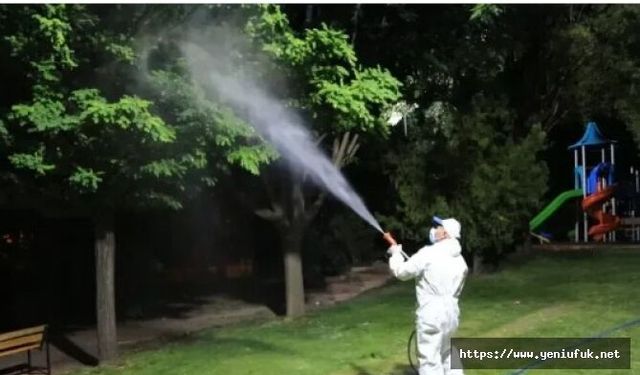 Elazığ Belediyesi Veteriner Ekipleri ilaçlama Çalışmalarını Sürdürüyor