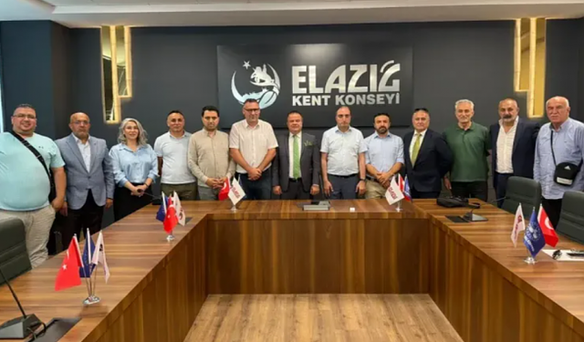 Elazığ Kent Konseyi Hollanda ile Buluştu