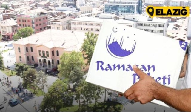 Elazığ’da Ramazan yardımı başvuruları Başladı